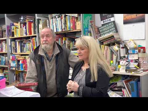 Meet Paul Edwards and Shirley McLaughlin, Owners of The Book Barn, Ferry Road Christchurch