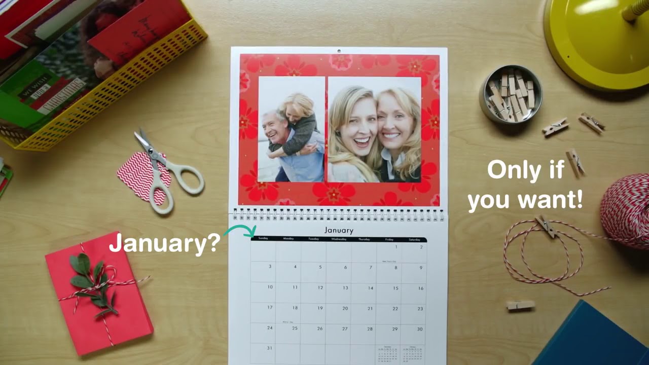 Create Personalized Wall Calendars at Walgreens
