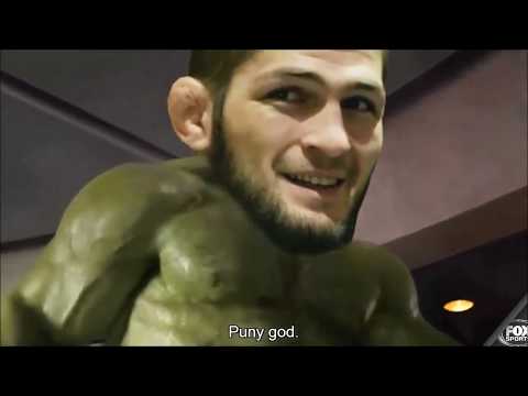 Khabib the real Hulk taught you the cure Against Arrogance