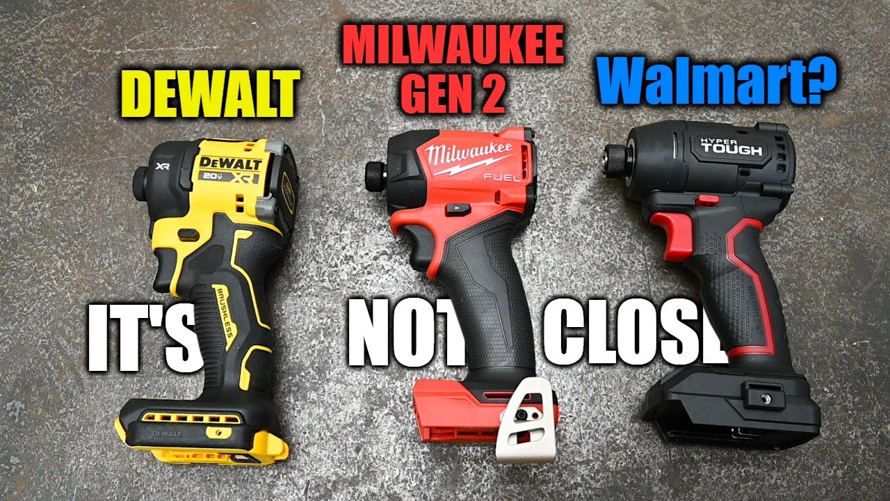 New HYDRAULIC Impacts: Milwaukee & Hyper Tough vs DeWALT's Latest