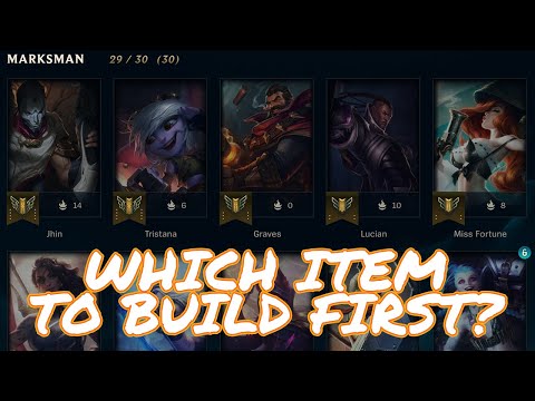 FIRST ITEM TO BUILD ON EVERY MARKSMAN | STOP INTING MY GAMES
