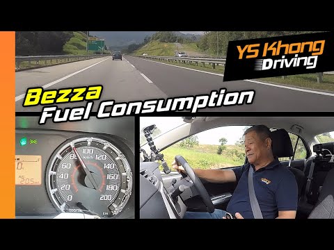 2020 Perodua Bezza (Pt.3) - Fuel Consumption and Road Test | YS Khong Driving