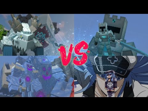 FROSTMAW vs ICE WARRIOR vs ESDEATH vs ICE GOLEM | battle royale
