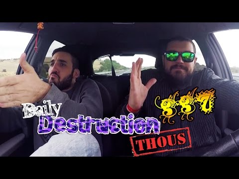 Daily Destruction Thous 337 - Viaje a Gijón! Skate en la carretera y TurboZephyr!
