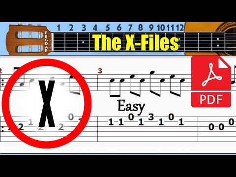 The X-Files Theme Guitar Tab
