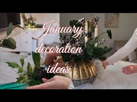 After Christmas home refresh ❄️ January Decorating idee | Simple inspirations #home