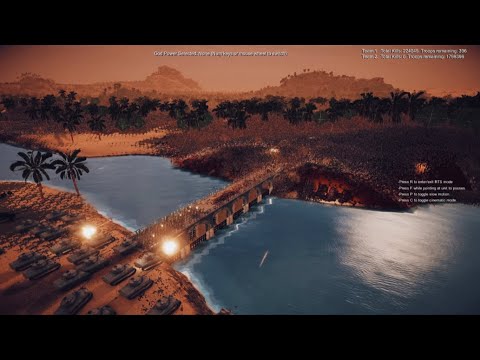Bridge Defense: WWII Army vs 2.000.000 Zombies | Ultimate Epic Battle Simulator 2 | UEBS 2