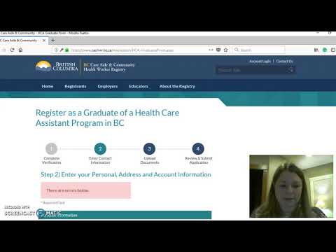 Hca Registration Video