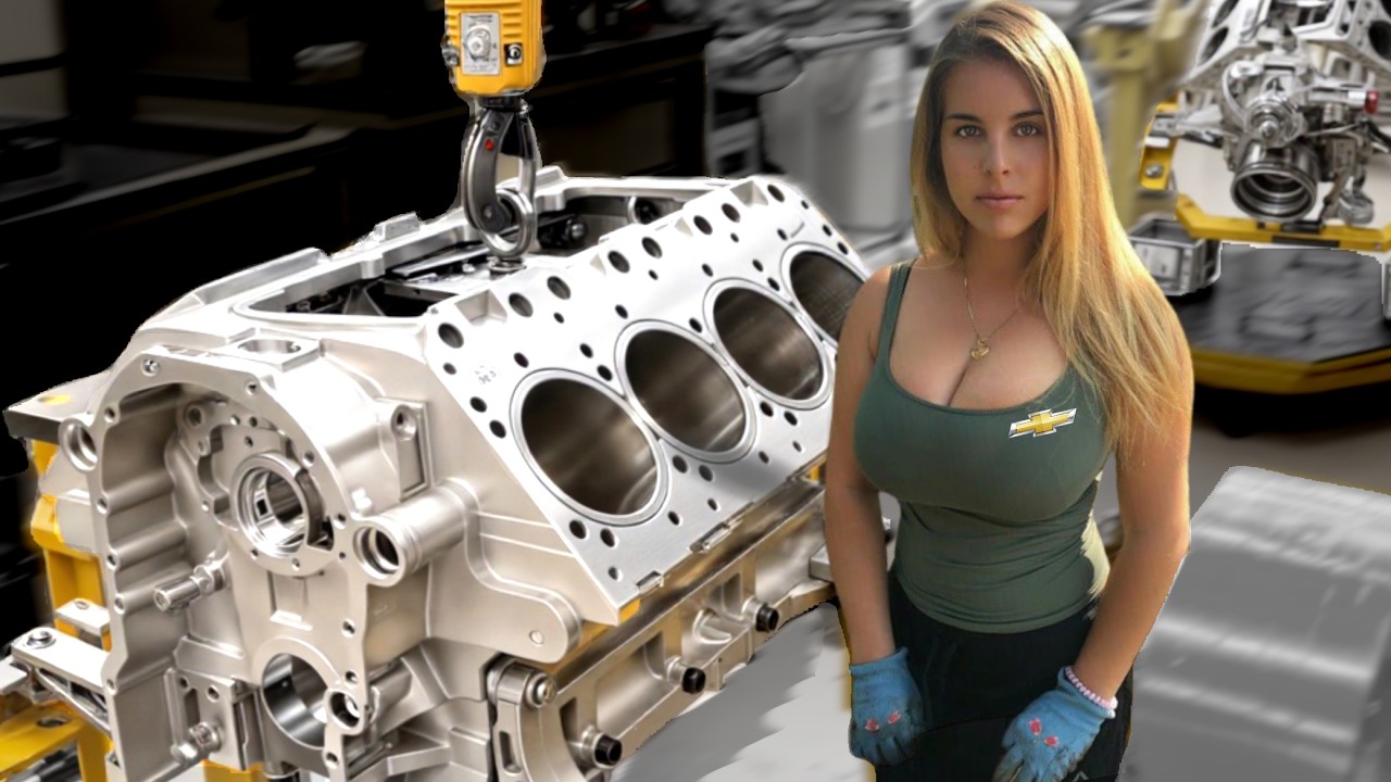 Inside US Chevrolet V8 Engine Factory – Building 