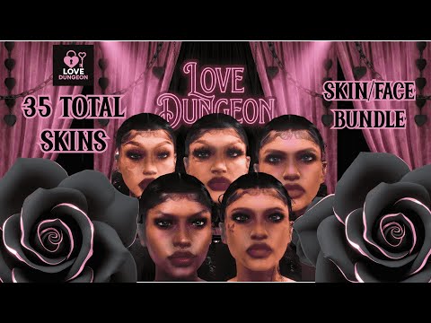 Love Dungeon Skin/Face Bundle Showcase 💋✨ | 35 Stunning Faces for FiveM | Drag & Drop