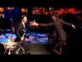 James McAvoy AND Mark Ruffalo Ride Unicycles.