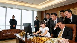 首富破产在即，软萌女儿一招逆转乾坤！一招操作看呆全场大佬！ 💕 中国电视剧  #逆袭 #男频 #反转#网剧#短剧#最新