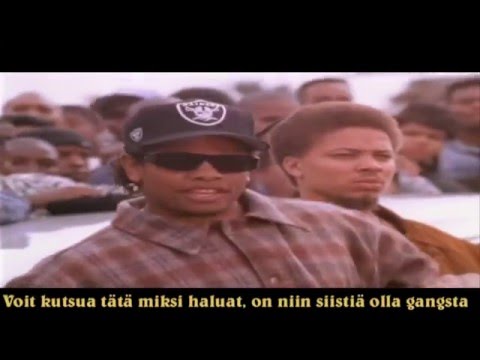 Eazy-E ft. 2Pac, Biggie, The Game & Ice Cube - Gangster Beat 4 The Street Remix (Finnish Subtitles)