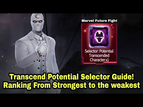 Free Transcend Potential Selector Guide || Ranking From Strongest to the weakest ⭐MFF