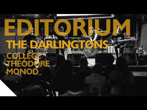 L'Editorium ✕ The Darlingtons ◣ La Cave aux Poètes