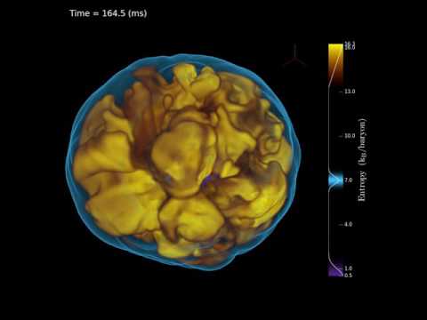 Core-collapse supernova simulation