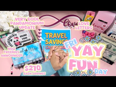 🌺🎉 Ultimate FriYAY FUNday with New FREEBIE 🌺 New Panda Inserts 🌺 Love Letters 🌺 $210 Cash Stuffing
