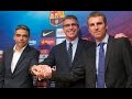 Presentación del organigrama técnico del Área de Fútbol del FC Barcelona