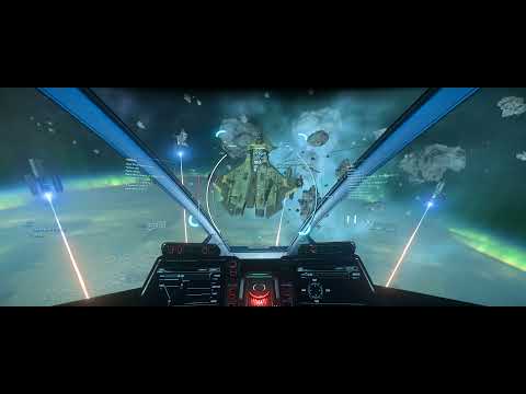 Dogfight Gladius VS Sabre. Gladius loses PP to Missile [Star Citizen 3.16.0] 2k@60fps