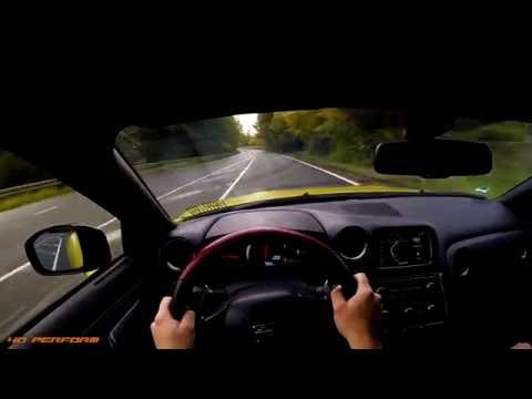 700 HP NISSAN GTR ¦ POV #3   MONSTER ACCELERATION SOUND SPEED WET ROADS