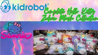 Kidrobot Complete (Hello Kitty) Zodiac Plush Collection #zodiac #hellokitty #kidrobot