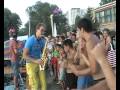 Ржачные танцы ))) Andrew S.mile & Syntheticsax на пляже в ...