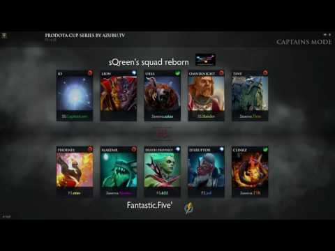 Fantastic.Five vs Sqreen’s Squad PDCup Europe #7  rus stream by Tom Amot