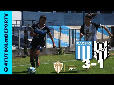 Racing Club 3-1 El Porvenir - RESUMEN Y GOLES - #CampeonatoFemeninoYPF - Fecha 7 - Fútbol Femenino