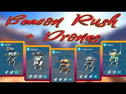 War Robots Strider Bulwark Fenrir Cryptic Fenrir Falcon Gameplay