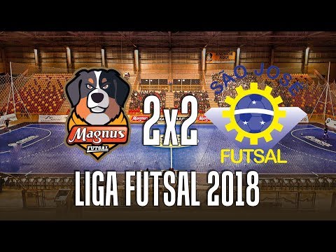 Gols Liga Futsal 2018 | Magnus Sorocaba 2x2 São Jose