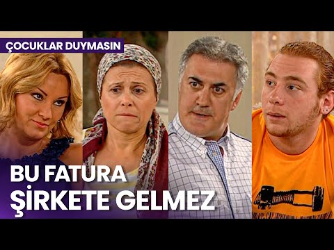 Haluk telefon faturalarını görünce çıldırdı - Çocuklar Duymasın 1. Bölüm