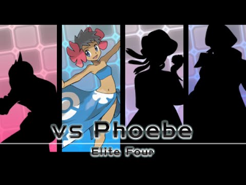 Pokemon Rutile Ruby Vs Elite Four Phoebe