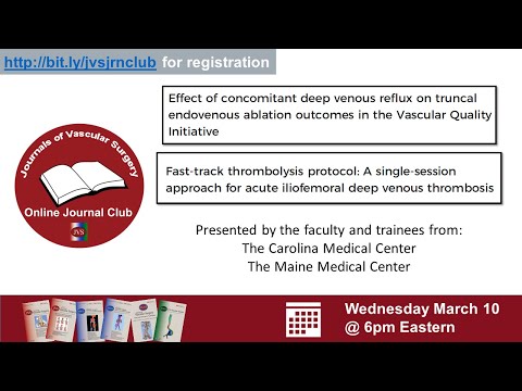 March 2021 Online Journal Club