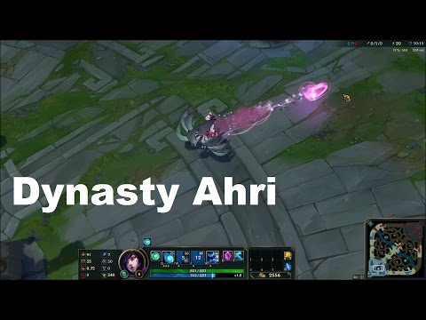 Dynasty Ahri Skin Spotlight - League of Legends