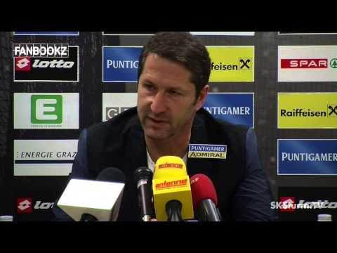 SK Sturm: Mediabriefing vor FC Admira Wacker Mödling (26. Runde 2014/15)