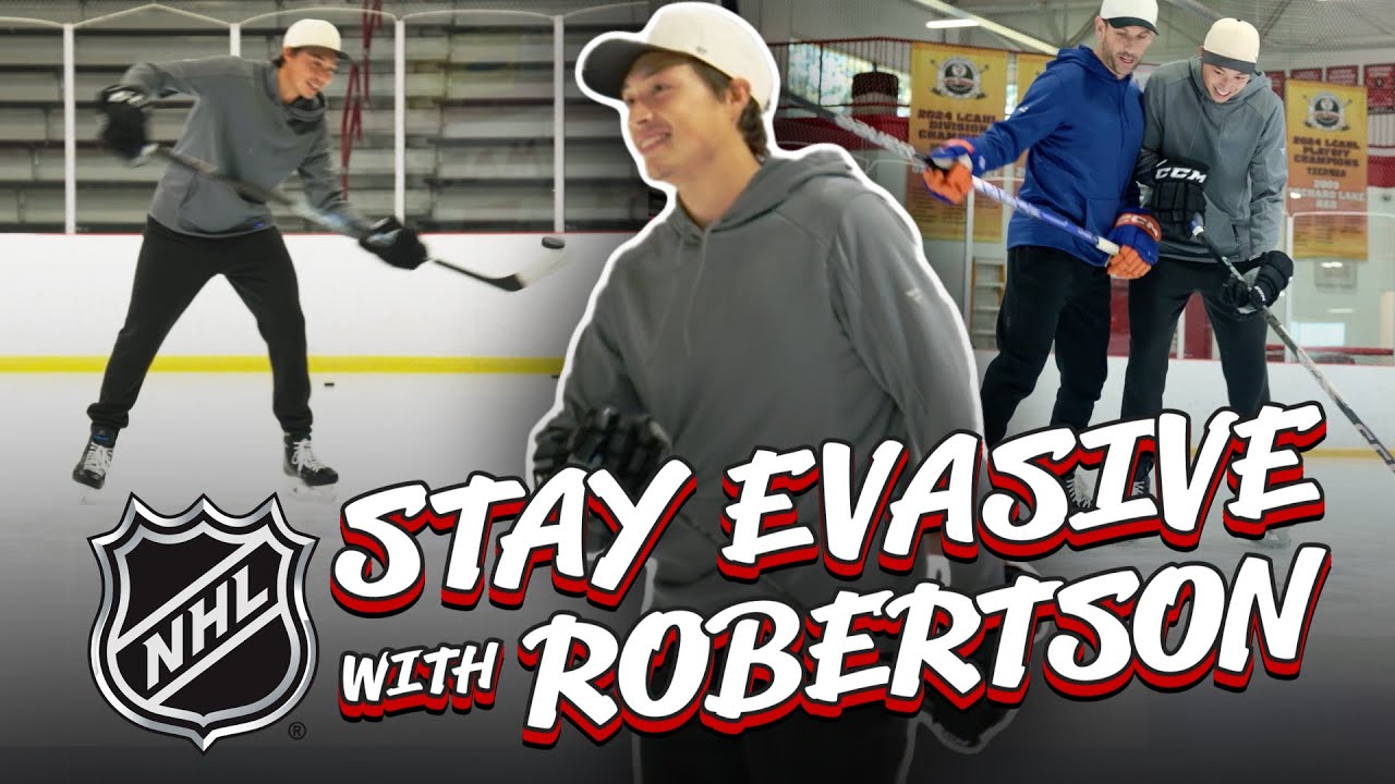 NHL Evasion Drills w/Jason Robertson | Hockey Academy