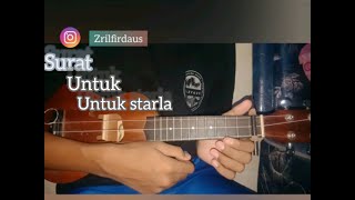 Download lagu Tutorial nada surat cinta untuk starla versi ukulele senar 3 mp3