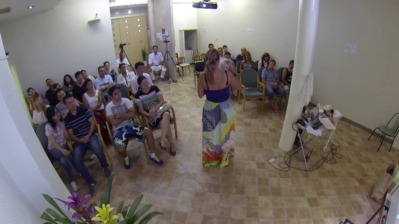 Palestra Maristela Santos Grupo de orações Japão