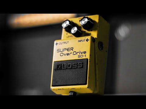 Boss SD-1 Super OverDrive (Silver Label) 1997 - Present - Yellow image 8