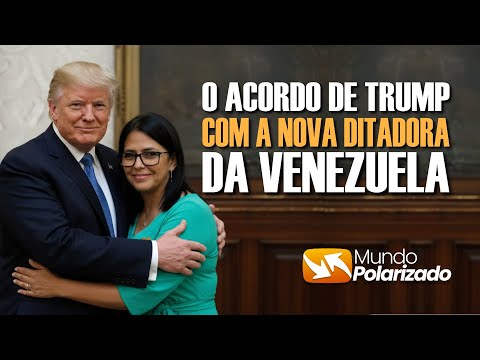 CONFIRMADO o acordo de Trump com a nova DITADORA da VENEZUELA