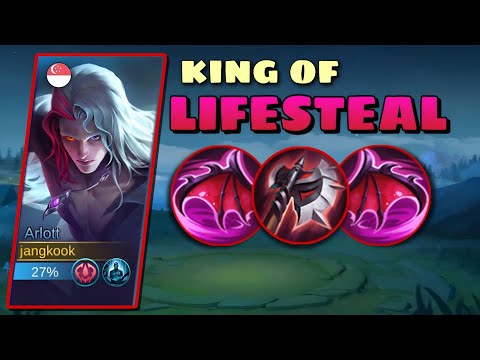 Arlott is the new king of LIFESTEAL!! Insane Heal and CC