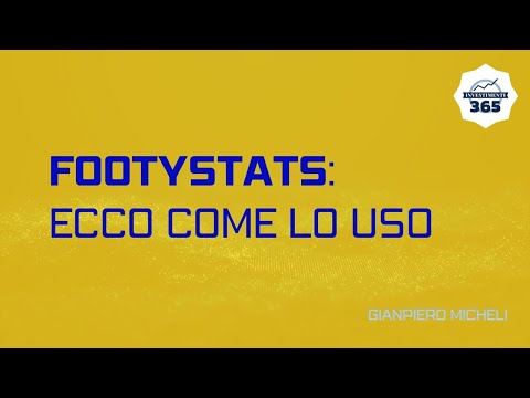 Footystats è il miglior sito di Statistiche? Come lo uso nelle mie strategie e analisi?