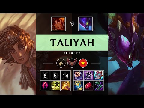 Taliyah Jungle vs Kha'Zix - VN Grandmaster Patch 25.11