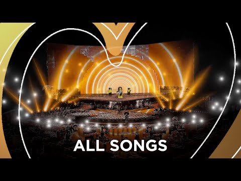 LEGO: Eurovision 2022 - All 40 Songs | #eurovision