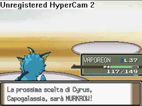 Pokèmon Platino-Il Capo Del Team Galassia
