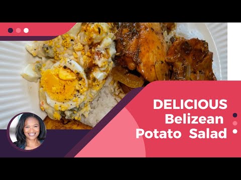 How to make Potato salad. How to make #belizean potato salad?