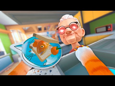 FLOOR IS LAVA Challenges Part 2 - I AM Cat VR