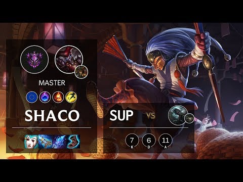 Shaco Support vs Senna - EUW Master Patch 10.5
