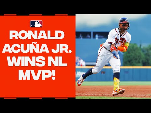 Ronald Acuña Jr.'s HISTORIC season makes him the 2023 National League MVP! | 2023 NL MVP Highlights