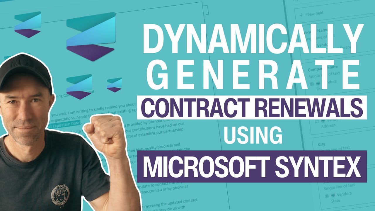 Dynamically Generate Contract Renewals with Microsoft Syntex